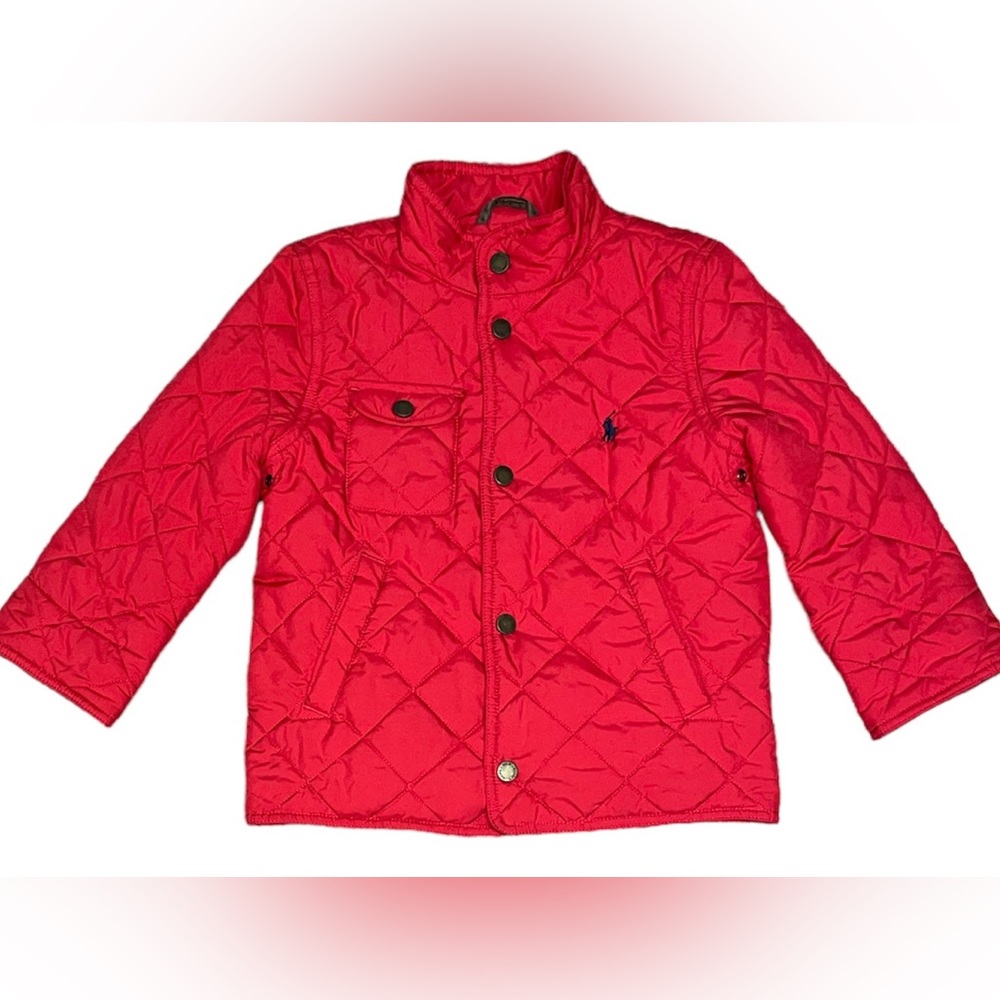 Polo by Ralph Lauren Kids Red Puffer Jacket